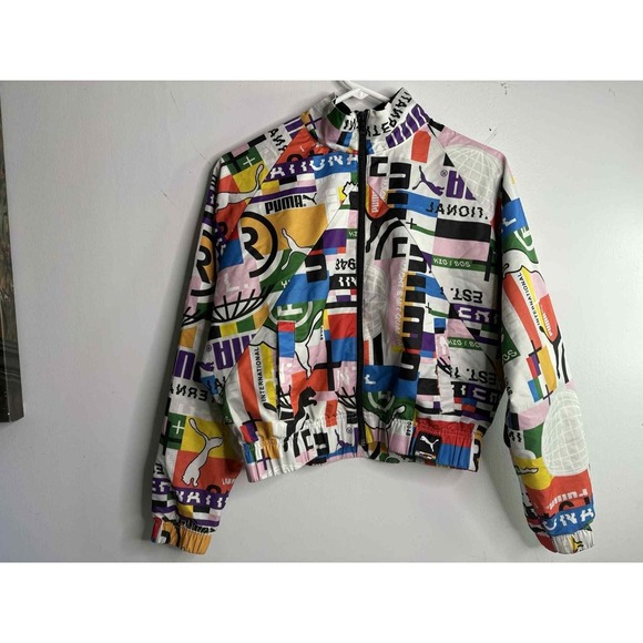 Puma International lab woven track jacket size small - Picture 1 of 6